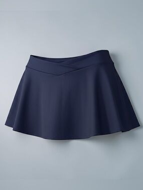 Active Zone by Penningtons, 2X Navy Athletic Skort Plus Size Built-In Shorts